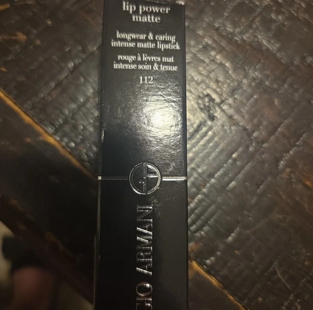 Giorgio Armani Lipstick - Lip Power Matte Stylish 112 NIB